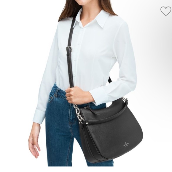 kate spade Handbags - Kate Spade Mulberry Street Vivian Shoulder Black Leather Bag